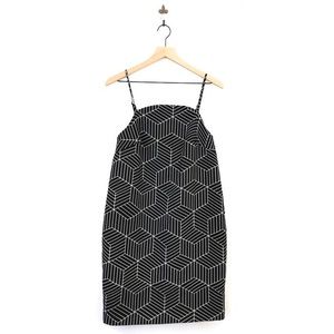 Keepsake The Label Geometric Mini Shift Dress S